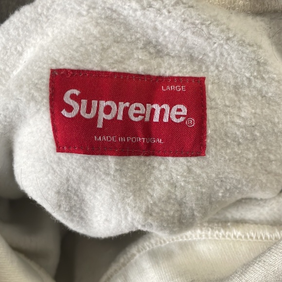 supreme new york gray hoodie - Picture 3 of 5